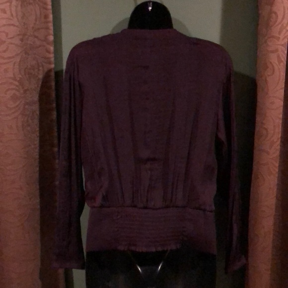 Jennifer Lopez Silky Wrap Top - Picture 2 of 3